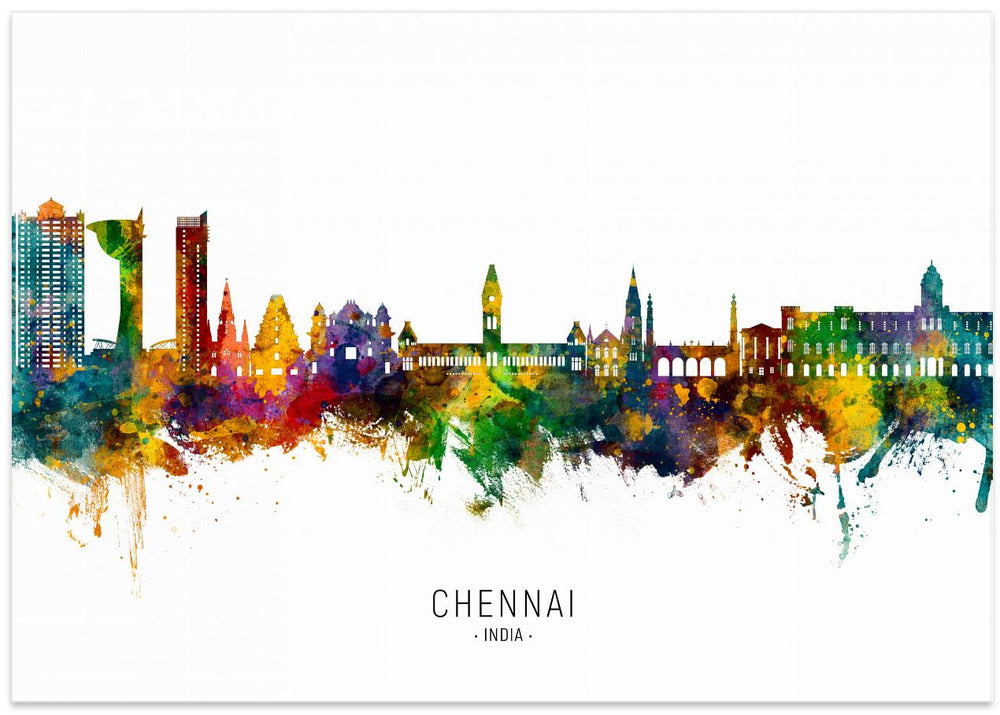 Chennai Skyline India