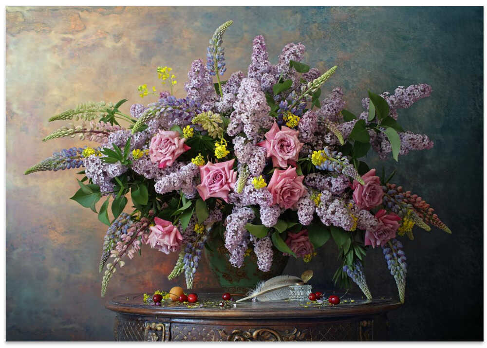 Still life with flowers