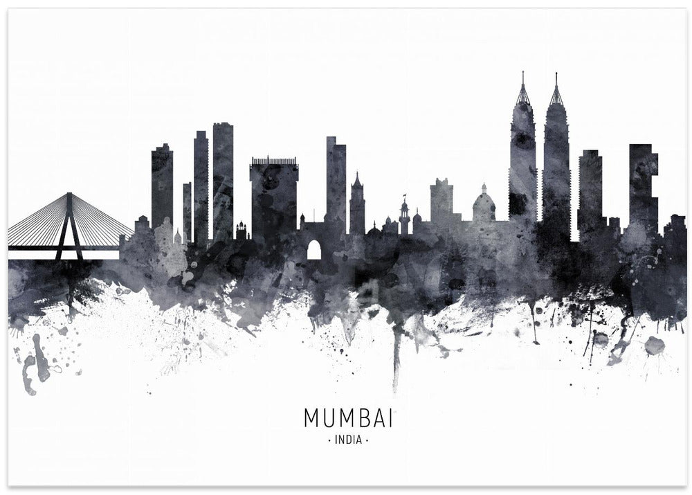 Mumbai Skyline India Bombay