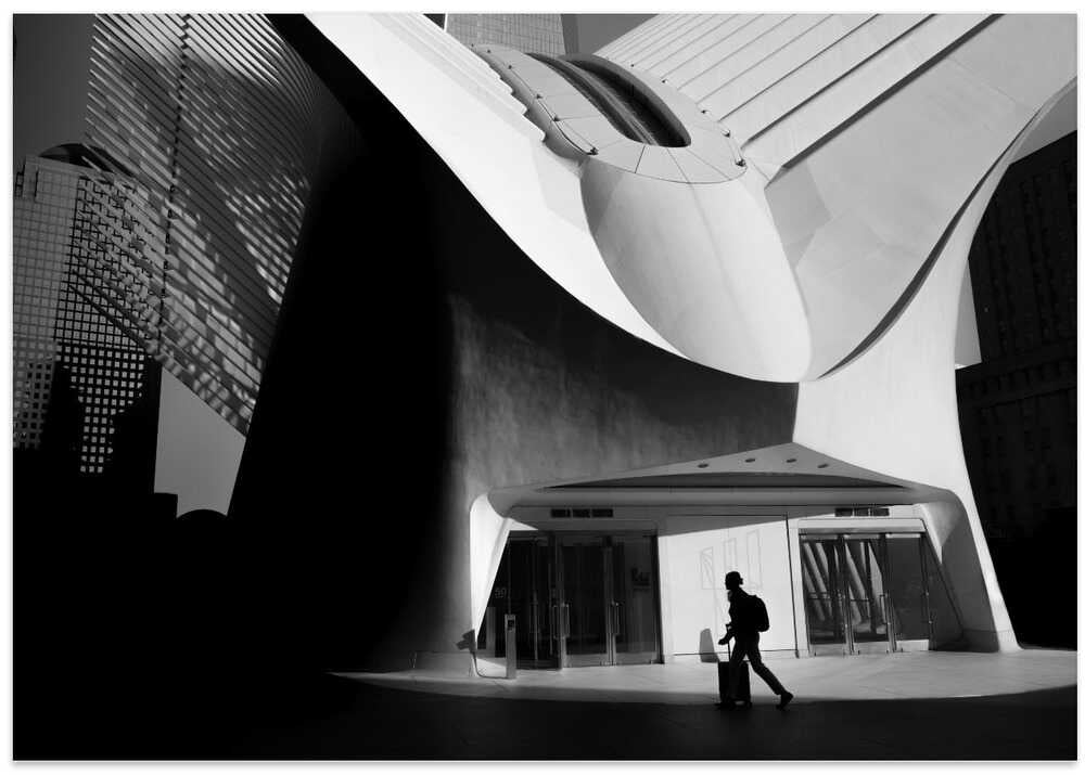 Man and his City Scape