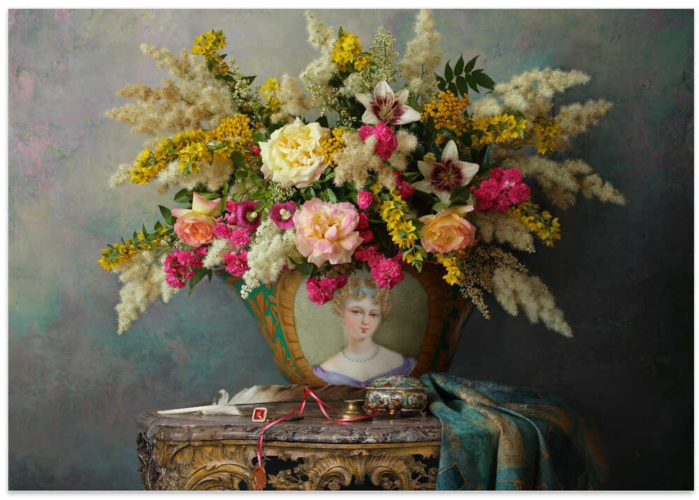 Still life with flowers