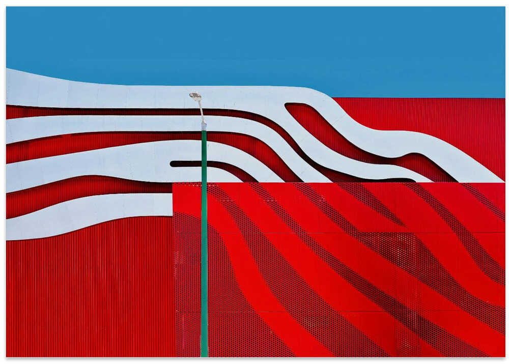 Architecture -Peterson Automotive Museum Los Angeles California