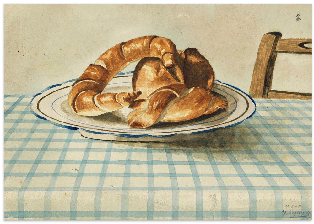 Still Life With Pastry Plate