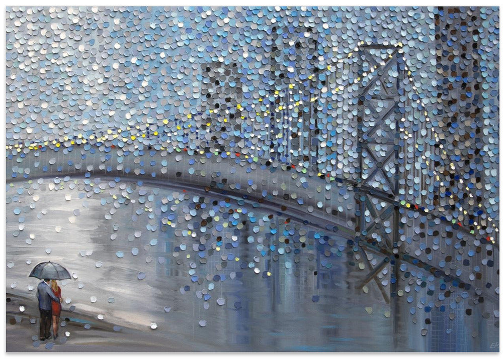 Rainy Date With the Bridge View