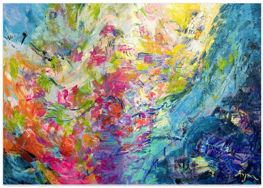 Vivid Colors And Delicate Petals