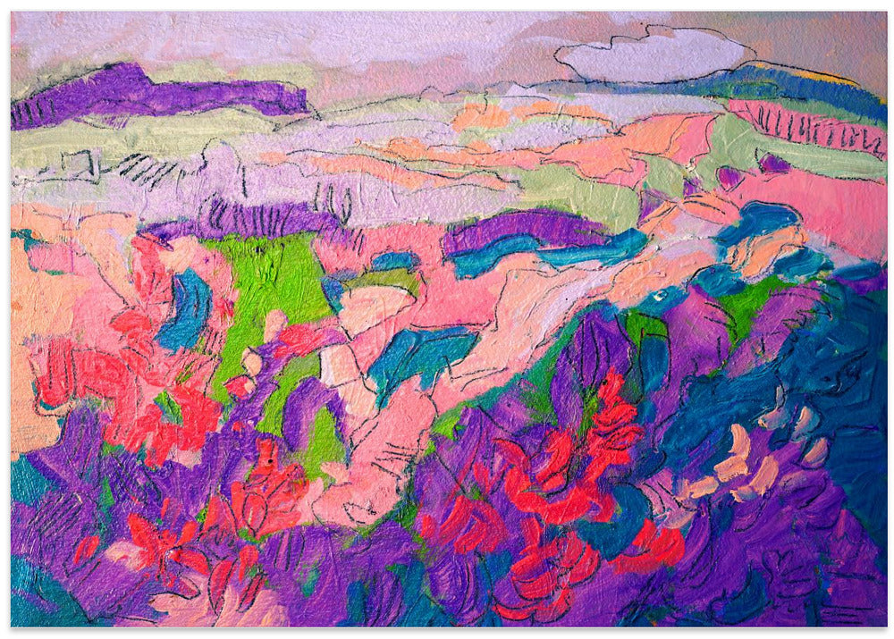 Colorful Petal Dance