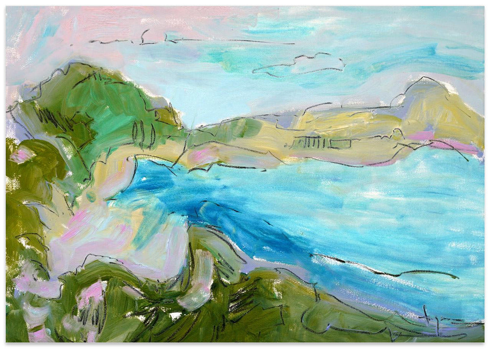 Serene Coastal Waves