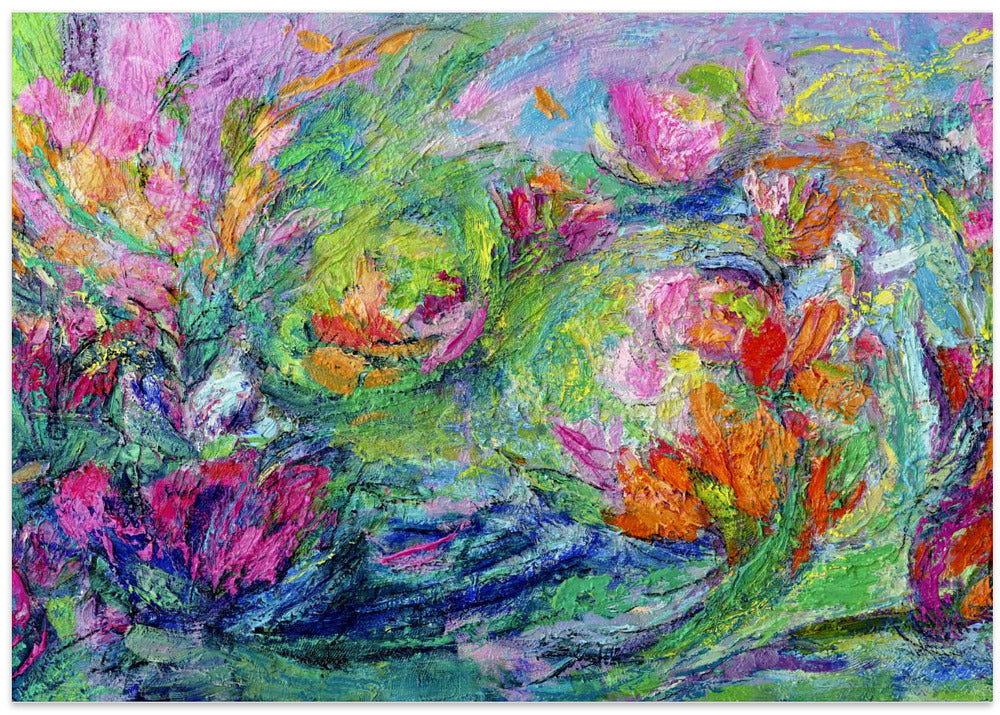 Vibrant Floral Landscape