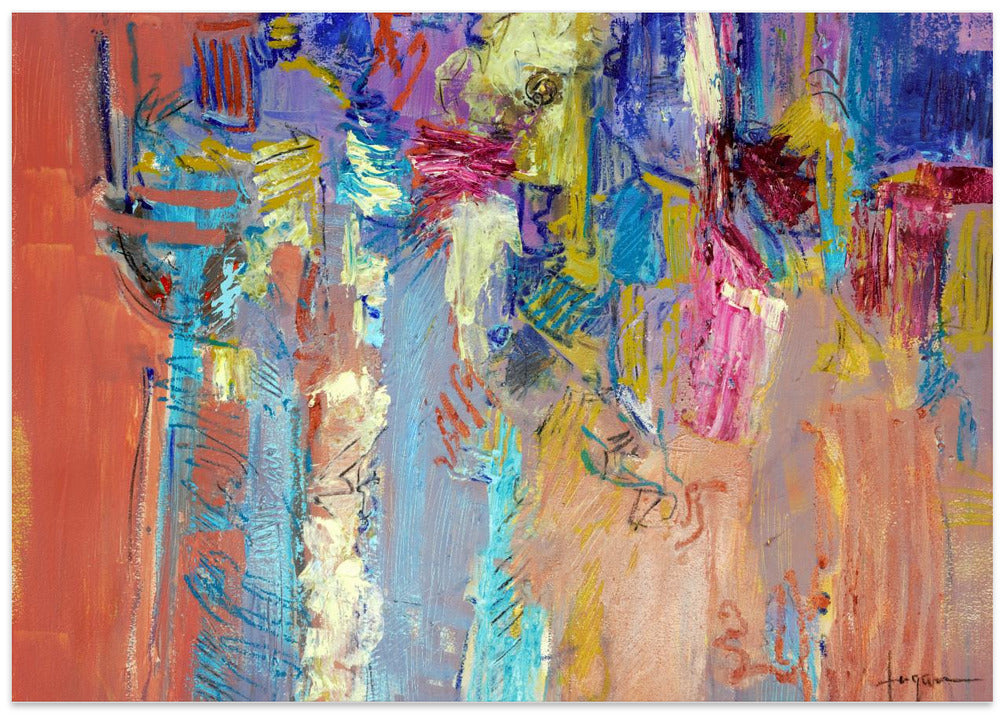 Expressionist Colorful Abstract