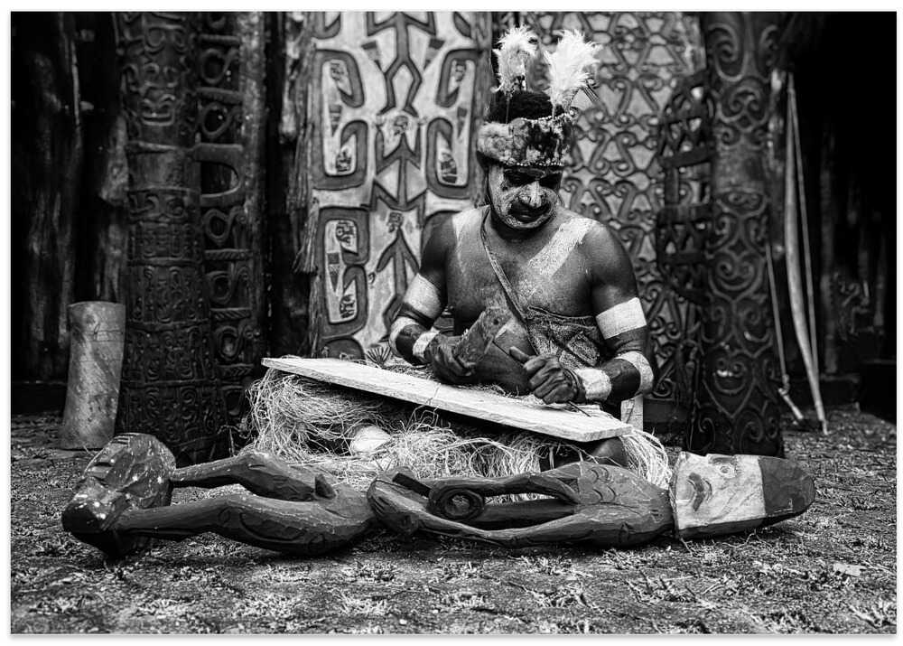 Papua Wood Carver