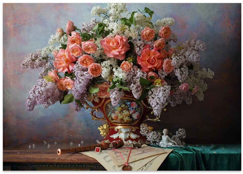 Still life with flowers