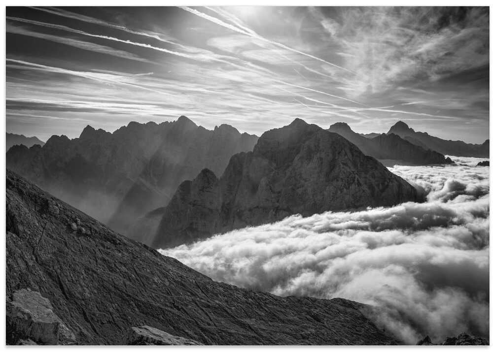 Above the sea of fog