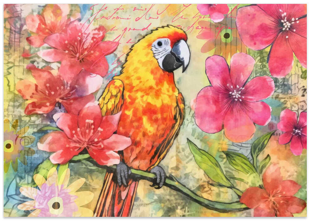 Parrots Fancy Paradise