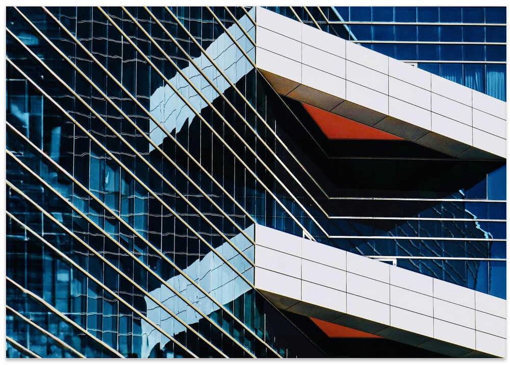 Reflections in glass - Herzliya