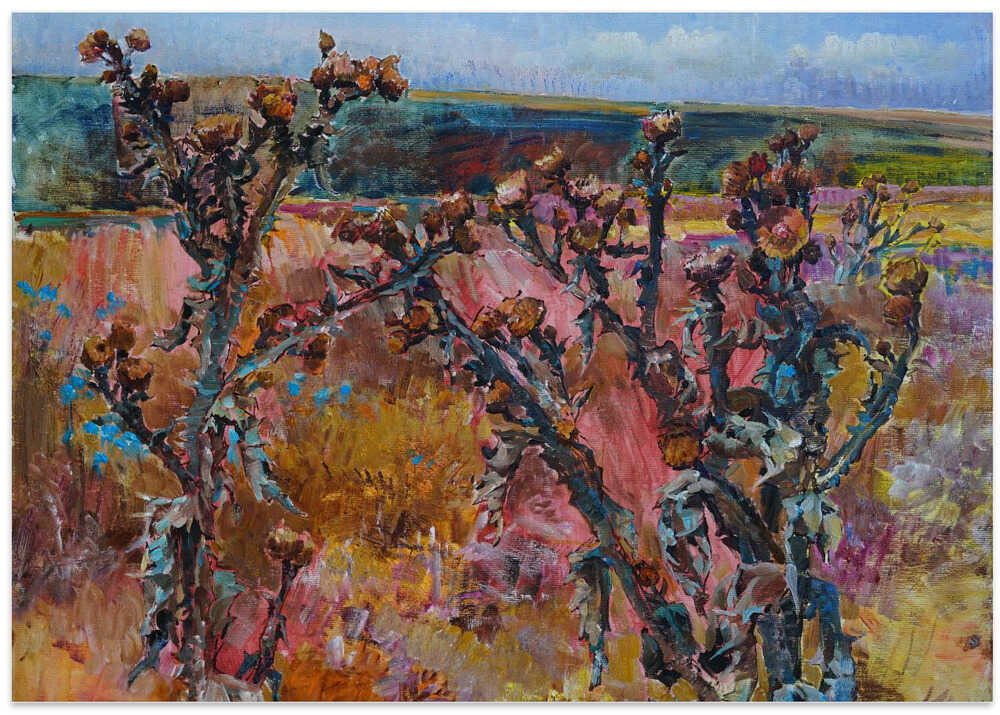 Autumn in the steppe