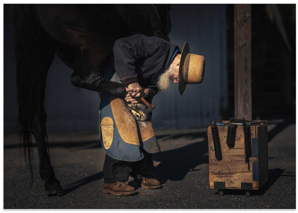 Amish Blacksmith