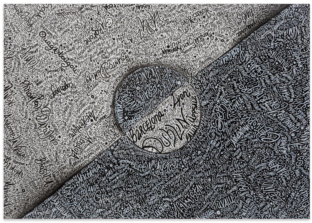 Art Prints of Countries & Capital