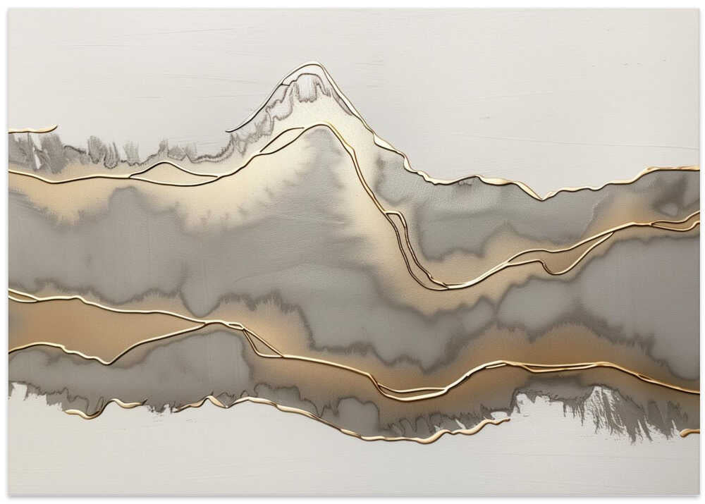 Metallic landscape nº4