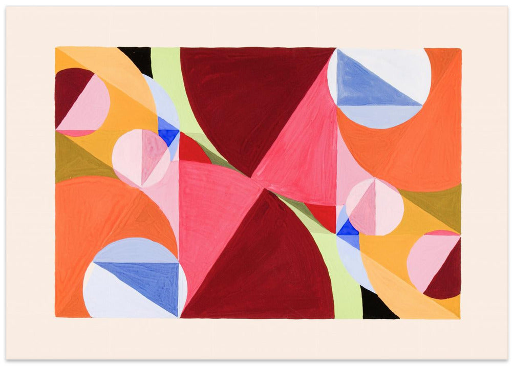 Area Broken By Perpendiculars