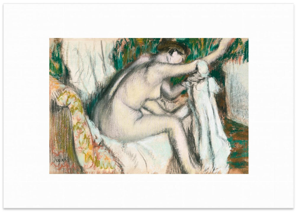 Woman Drying Her Arm