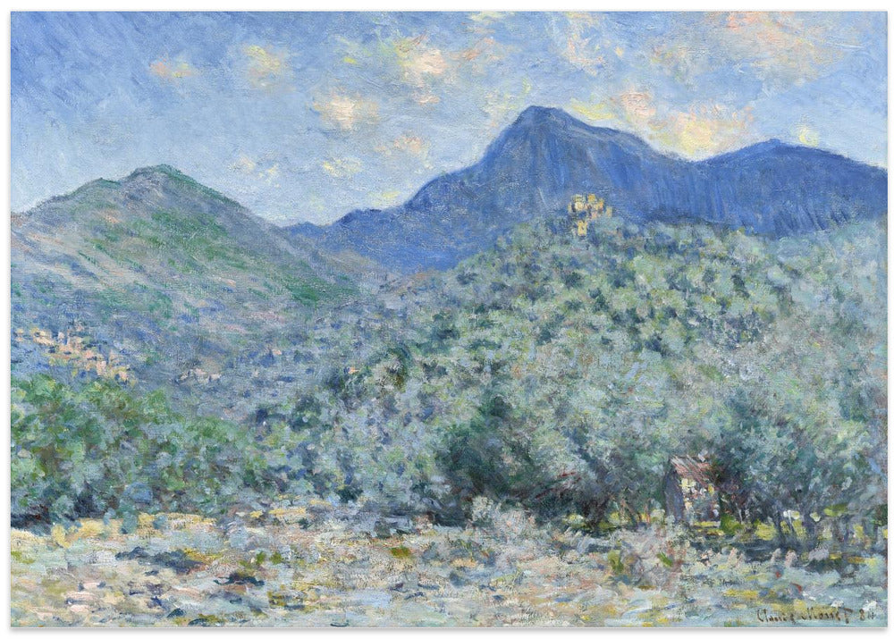 Claude Monet's Valle Buona, Near Bordighera (1884)