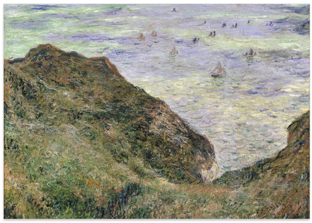 Claude Monet's View Over the Sea (1882) Famous Painting