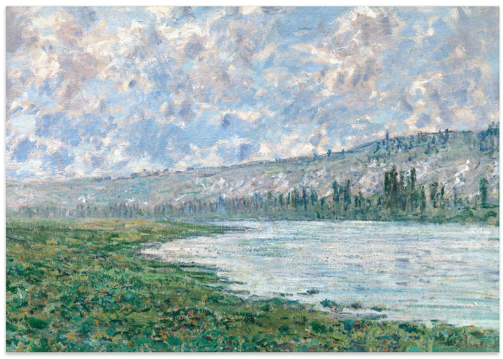 The Seine At Vétheuil (1880)