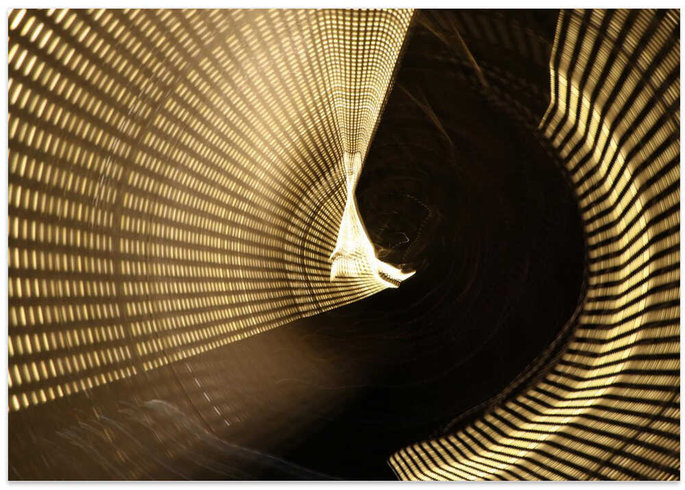 Luminous Spiral Path