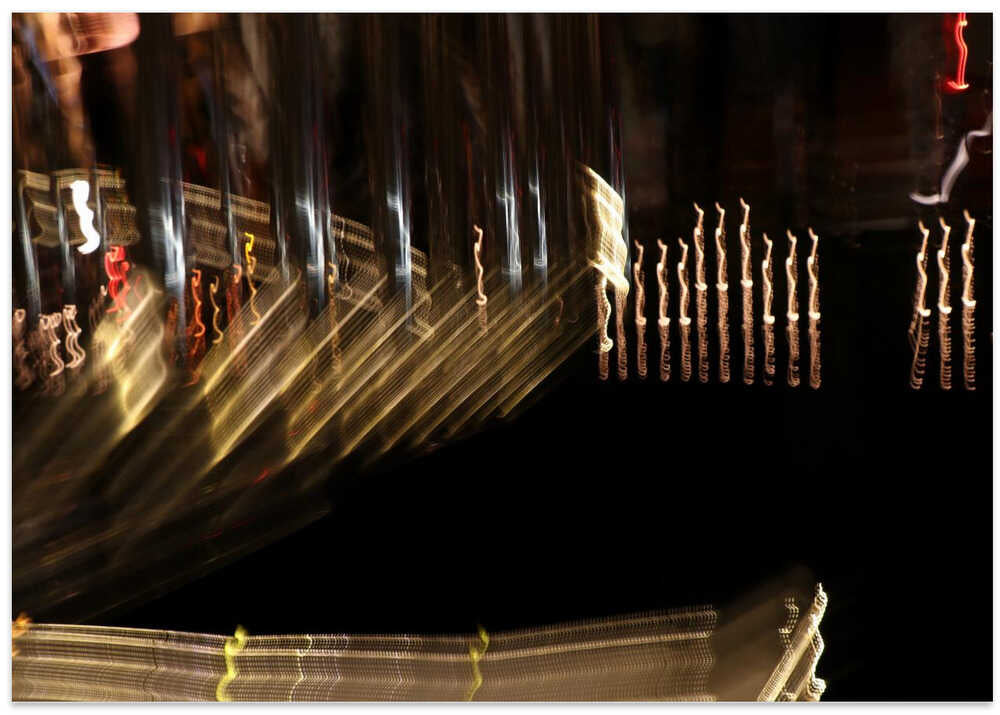Blurred Light Dance
