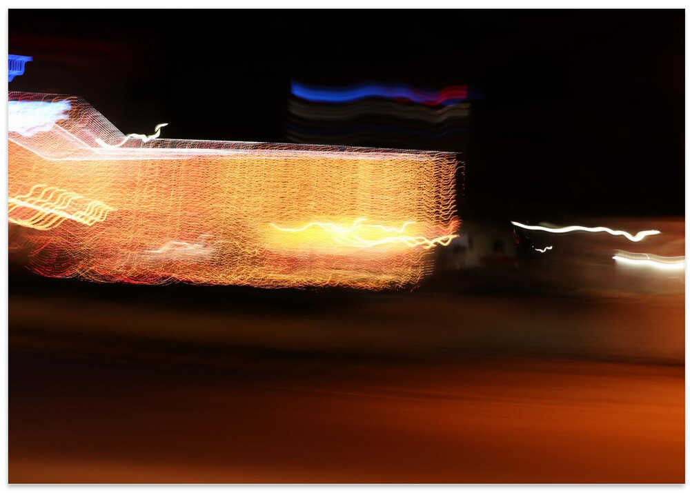 Glowing Night Trails