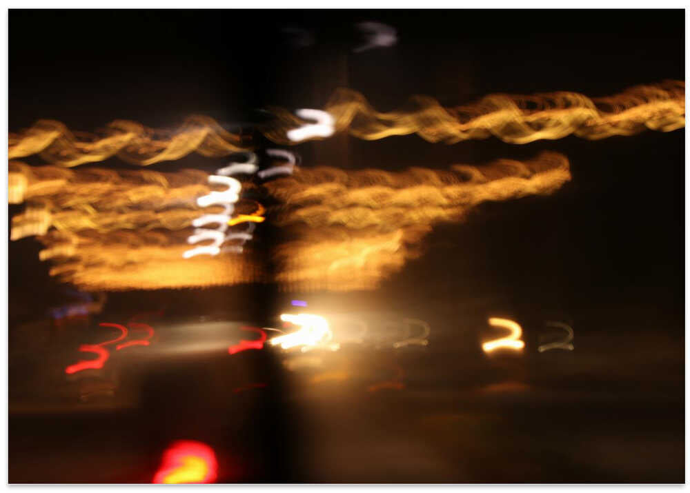 Blurred Night Lights
