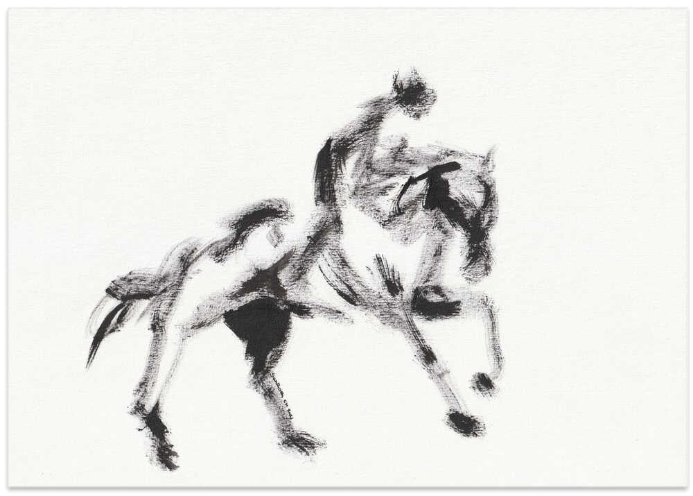 Galloping Silhouette