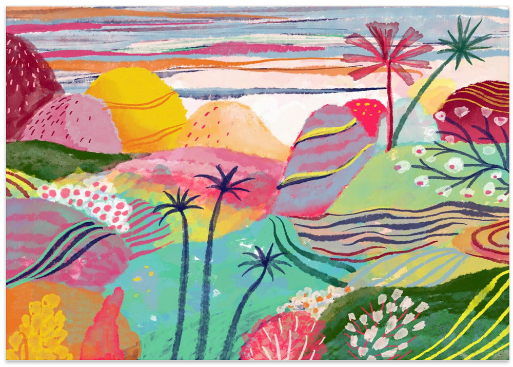 Dreamy Hills Landscape