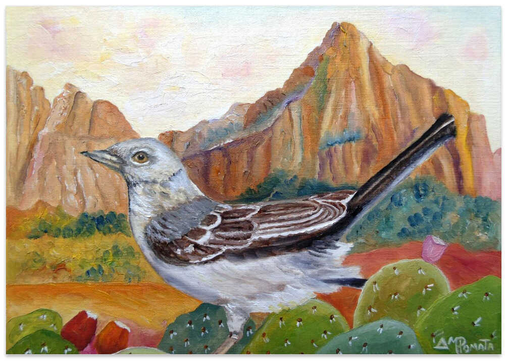 Mockingbird In the Desert