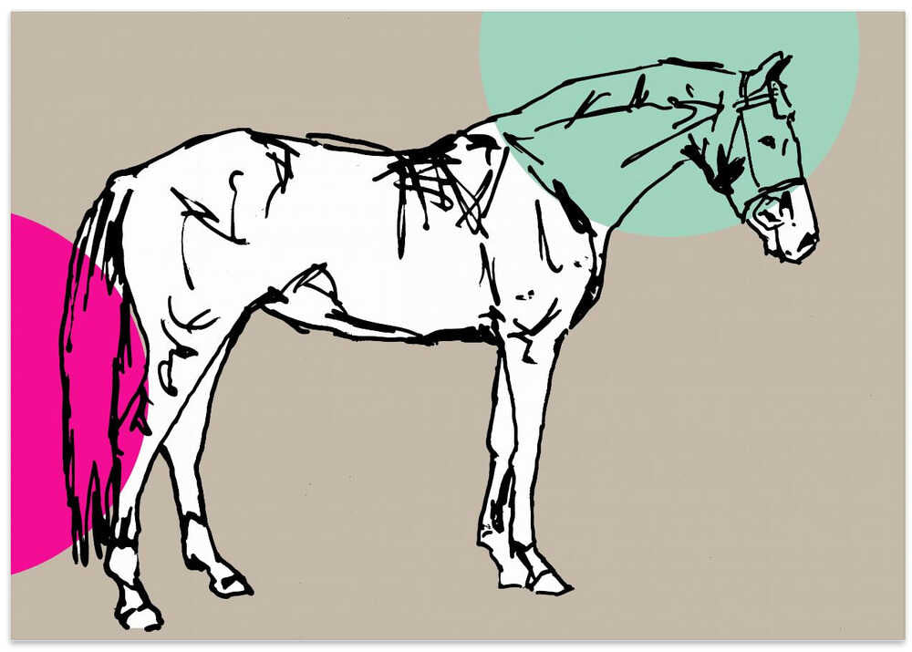 A Very Modern Horse Dots 1
