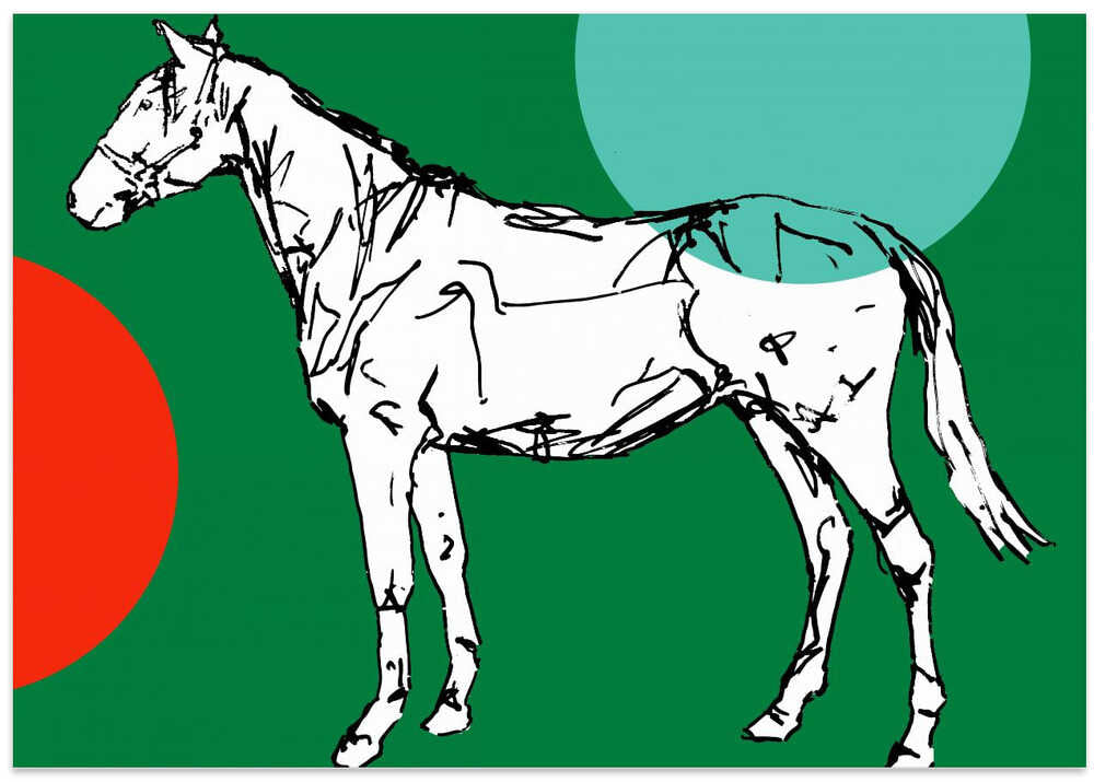 A Very Modern Horse Dots 2