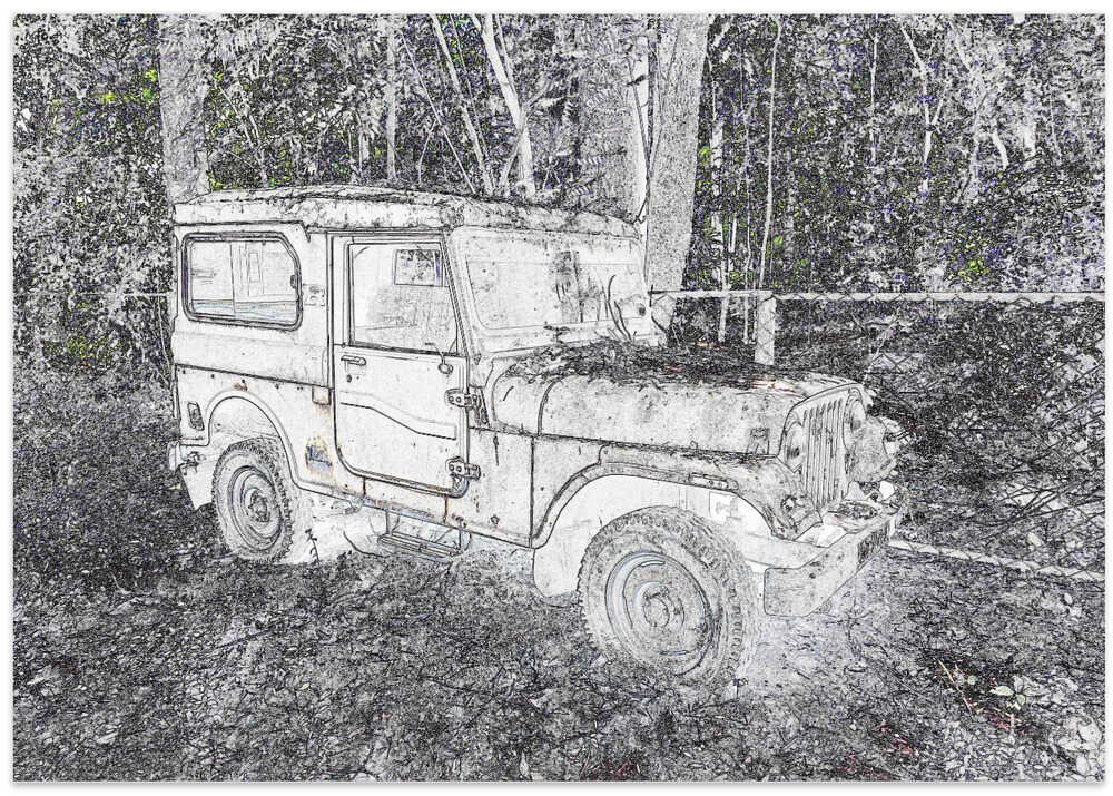 Rustic Jeep Dream