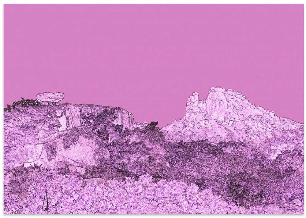 Pink Rock Serenity