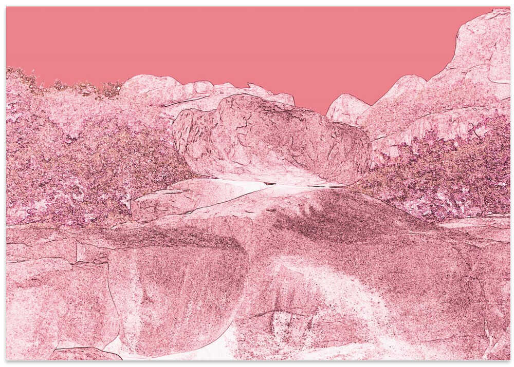 Pink Rockscape