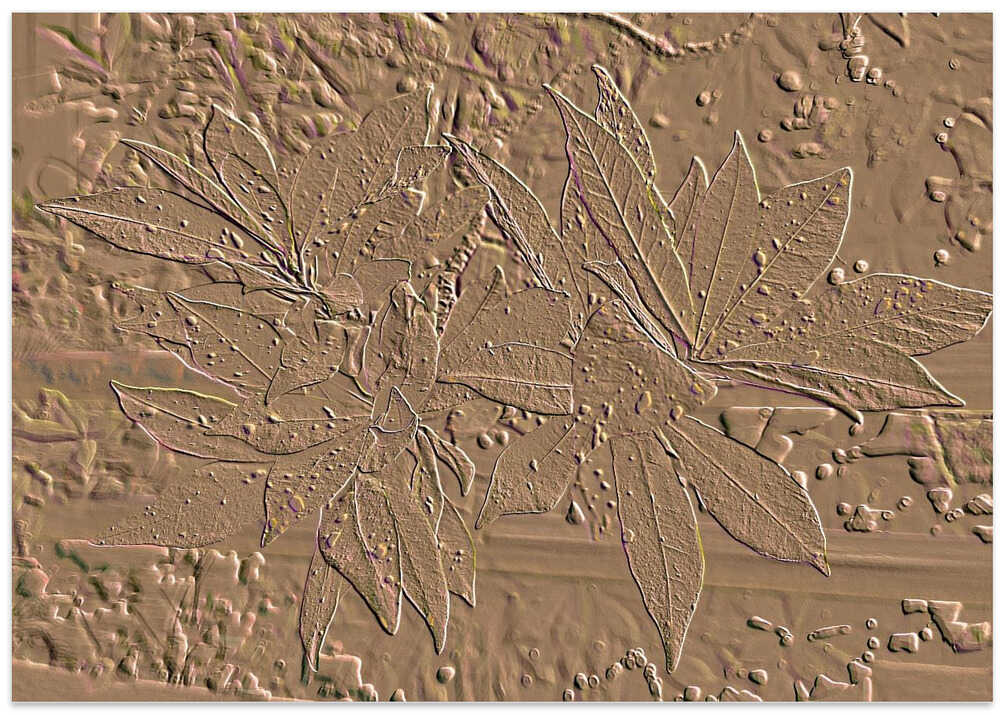 Embossed Foliage