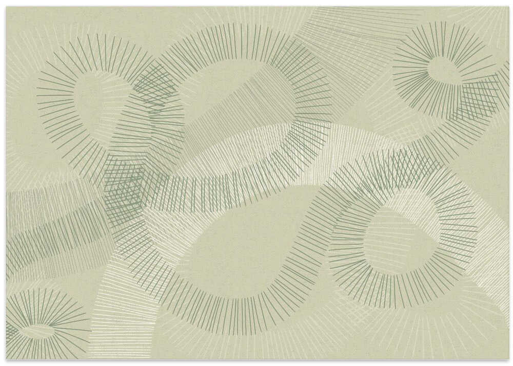 calming essentials Curved Lines soft sage