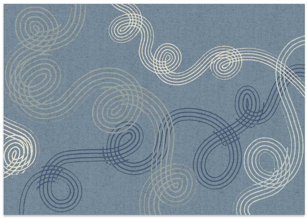 calming essentials loops muted blue