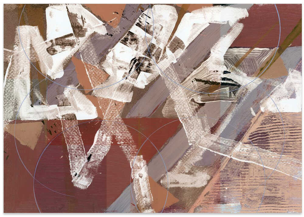 Abstract Circles and Textures 2