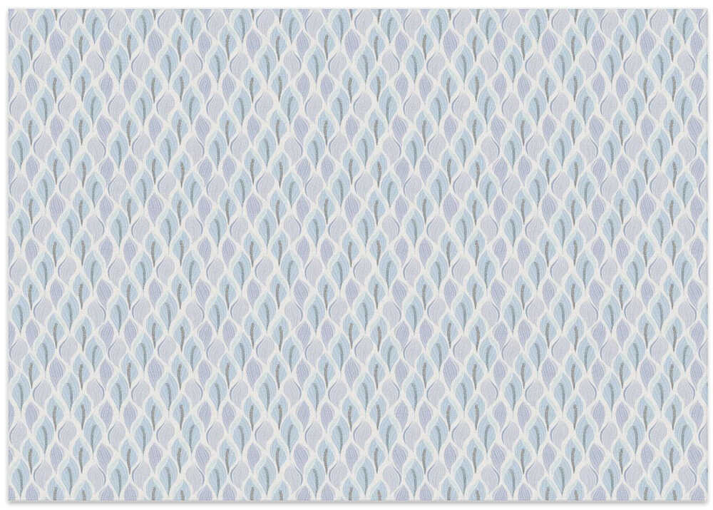 Minimalistic flow Peace lily flower soft blue