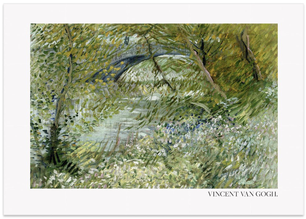 River Bank In Springtime (1887) Horisontal