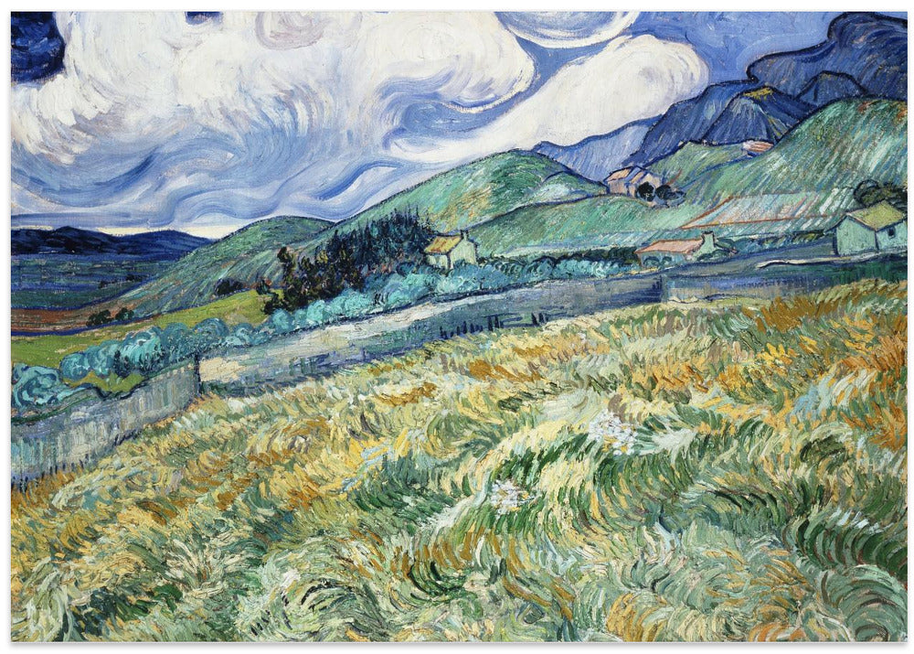 Landscape From Saint Rémy (1889)