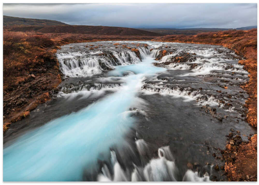 Brúarfoss Waterfall