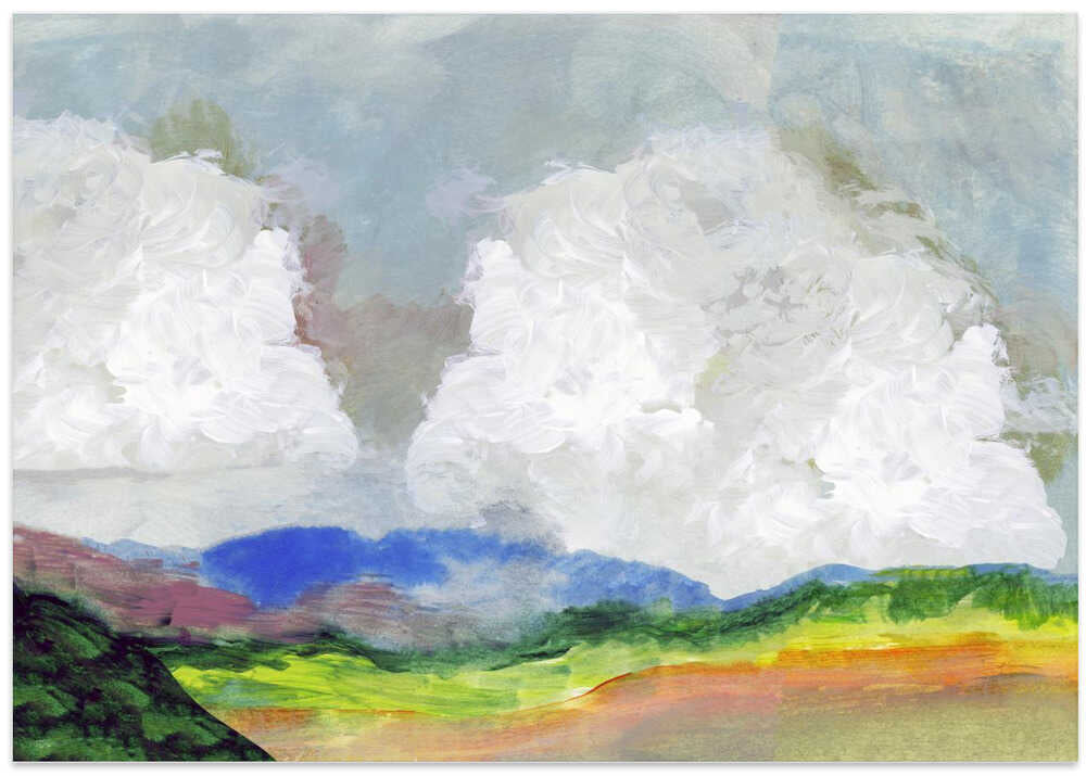 Big Clouds Landscape 2