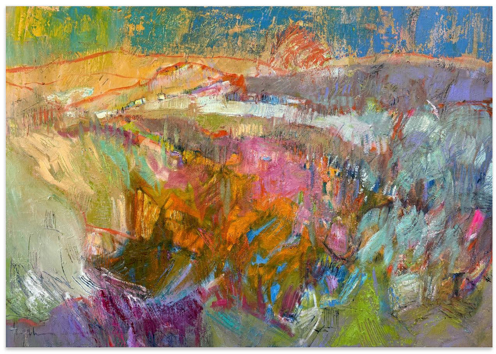 Vivid Mountain Landscape