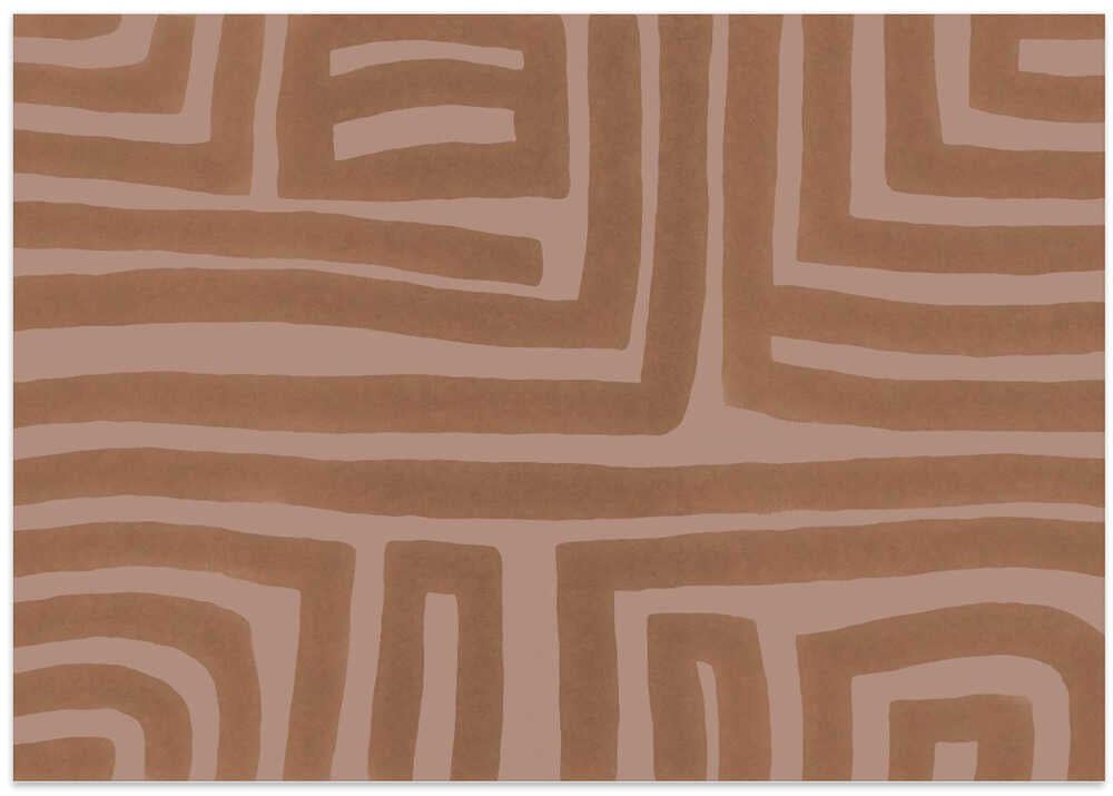 Minimalist Mocha Mousse